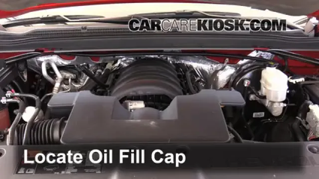2015 Chevrolet Tahoe LT 5.3L V8 FlexFuel Huile Ajouter de l'huile